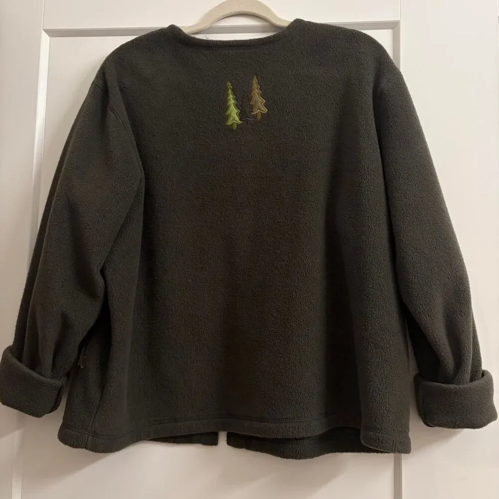 Croft-barrow Women's Green and Khaki Cardigan - Picture 5 of 5
